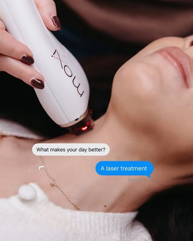 Moxi Laser Facial Treatment Closeup in Franklin, TN | ABR Aesthetics